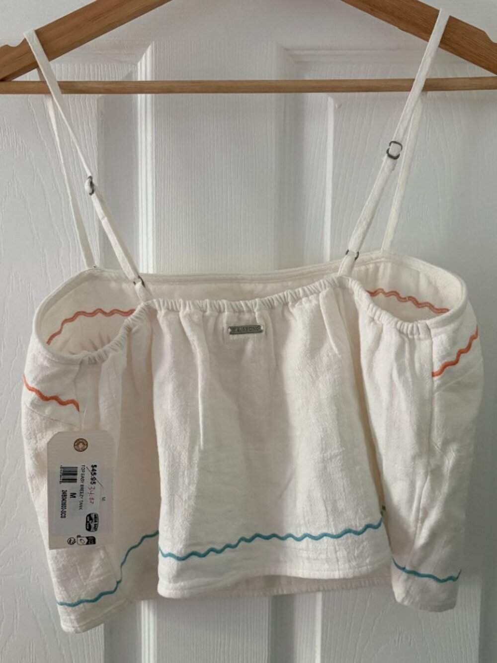 NWT Billabong Women's Easy Breezy Tank Size M - Picture 2 of 5
